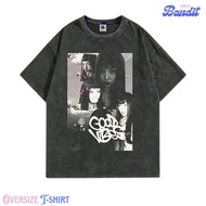 Bandit Area "new jeans hyein T-shirt vibesGood" Oversized T-shirt washing washed