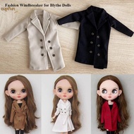 CUPFUN Long-sleeved Tops Clothes, DIY Doll Accessories Mini Doll Windbreaker, Fashion Casual Doll Ja