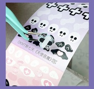 OKMT新七天貼紙手帳膠帶 天使惡魔-PET模切-6cm*3m-35cm循環