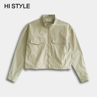HI STYLE - Women Long Sleeve Jacket - Khaki - FVG510397 / Jaket Lengan Panjang Perempuan -Khaki