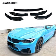 On sale Front Bumper Lip Splitters Chin Trim Spoiler Front Bumper Lip for BMW 3 Series F80 M3 4 Seri