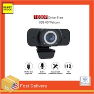 1080P USB Full-HD Webcam Camera For PC & Laptop Webcam (1920x1080) Web Camera With Microphone