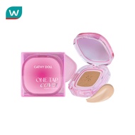 Cathy Doll เคที่ดอลล์ วัน แท็ป คัฟเวอร์ แมทท์ คุชชั่น SPF50+ PA++++ 12ก. 02 ไลท์ เบจ