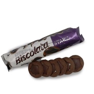 BISCOLATA STARZ dark , Bitter Chocolate Coated Biscuit Milk cream 88g { 1PC , 3PCS , 6PCS } Luxuriou