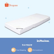 In The Box Foldable | High Density Foam Box with Breathable Bamboo Fabric Foldable Mattress | (5 inch)