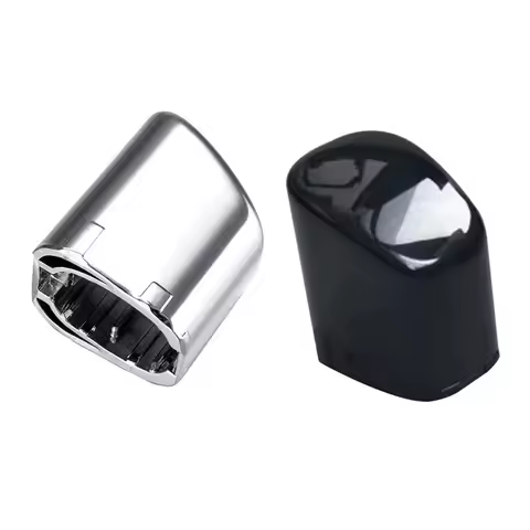 6RD711333A New 1pc Chrome Black Car Handbrake Lever Parking Button Cover Decoration Shell For VW Pol