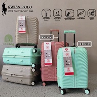 Swiss Suitcase PremiumPOLO Polypropylene Material Size 24 inches 20 inches