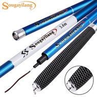 Sougayilang Fishing Rod 2.7m 3.6m 4.5m 5.4m Portable Telescopic UL Fishing Rod Carbon Fiber Fishing 