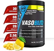 Build Fast Formula Vasoblitz Dual Nitric Oxide Pre Workout With No3T Arginine Nitrate,L-Citrulline,B