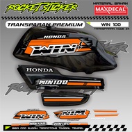WIN Striping WIN Sticker Variation WIN UV TRANSPARENT CODE 24 PREMIUM MAXDECAL MATERIAL