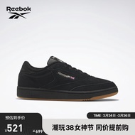 Reebok锐步官方2022新款男鞋女鞋Club C 85经典复古休闲板鞋IF9920 IF9920 中国码:42.5(27.5cm),US:9.5