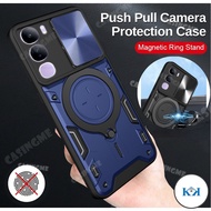 KK Vivo V40 Lite 5G 2024 Shockproof Armor Push Pull Camera Protect Casing For Vivo V40 Lite V40E V40