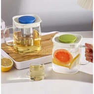 900ml Glass Teapot With Stainless Steel Infuser Elegant Clear Pyrex Tea Set Tea Pot 茶壺