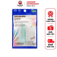 TĂM XỈA RĂNG BẰNG NHỰA OKAMURA NHẬT BẢN (TÚI 120 CHIẾC) - TĂM NHỰA NHA KHOA