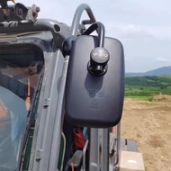 กระจกสะท้อนแสงสำหรับรถขุด XCMG XE55 60 75 80 150 200 215 กระจกมองหลังด้านคนขับ กระจกถอยหลัง