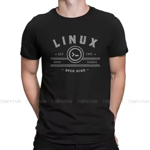 Linux - Exclusive Linux T-shirt. Ideal as a gift Graphic TShirt Linux GNU Minix Unix Printing Tops C