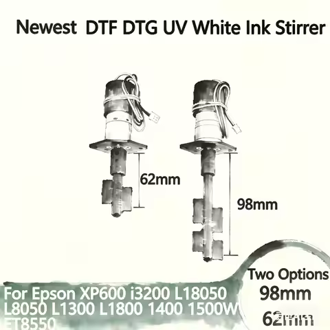 L18050 L8050 L1800 XP600 ET8550 DTF White Ink Stirrer With Motor Input 24V 1A For Epson DTF DTG UV 2
