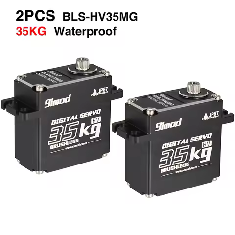 9imod Waterproof Servo BLS-HV35MG 35KG 180 Degree Aluminum Case Digital Metal Gear HV Brushless Serv