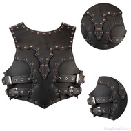 Bang Vikinges Faux Leather Chest Armor Retro Medieval Knight Armor for LARP Cosplay