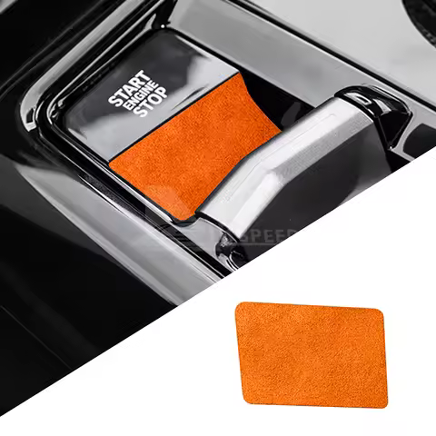 Suede Car Gear Shift Anti-scratch Sticker for BMW X3 G45 2025 7 Series G70 2023 2024-2026 i5 G60 5 S