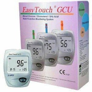 Easy Touch GCU Alat Tes Gula Darah Kolesterol Asam Urat 3 in 1 Murah