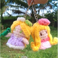 GANTUNGAN Mini rapunzel capricorn keychain