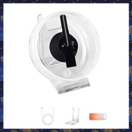 (GCFK) 3D Hologram Fan LED Projector Advertising Lights with Audio Playback for Shop Bar Advertising