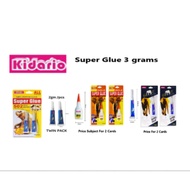 Kidario Super Glue 3grams (3 Seconds & All Purpose)