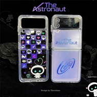 Phone case bts For Samsung  Zflip 3  Zflip 4 JIN The Astronaut Wootteo Anti Shock Drop Proof Space Cover