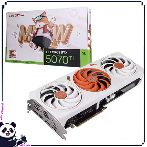 Colorfire Rtx 5070 12g 5070ti 16g Dedicated Graphics Card Three Fans 16pin 4k Gaming Custom Desktop 