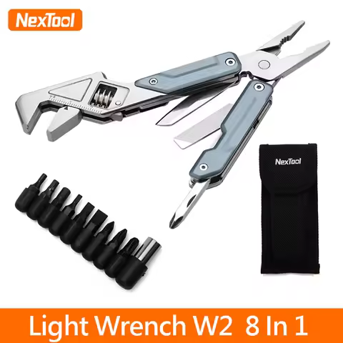 NexTool 8 In 1 Light Wrench W2 Multi Tool Foloding Pliers Multi-functional Spanner Screwdriver Outdo