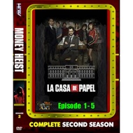 Dvd Movie Cassette Series Movie Box Office Season 2: Money Heist (2 Discs)