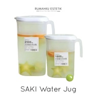 Aesthetic Drinking Water Jug Pitcher Cold Resistant Hot Water Jug Pitcher