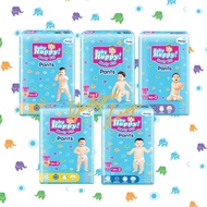 PAMPERS BABY HAPPY FIT PANTS ( S40, L30 , M34 , XL26, XXL24 )