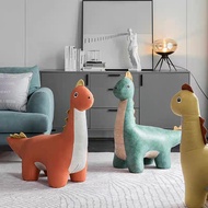 Dinosaur stool animal stool shoe changing stool cartoon creative children's seat low stool chair