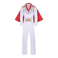 Elvis Costume Imitation Performance Costume cos cos Costume Marilyn Monroe Elvis cosplay Halloween S