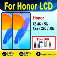 Original Honor X8 4G 5G X8a X8b X8c LCD Display Touch Screen Replacement