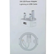 5W USB POWER ADAPTER LIGHNING TO USB CABLE