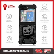 Casing Case Samsung Z Flip 6 5 4 3, Z Fold 6 5 4 3 5G Urban Art Grey AE3509 Hardcase Custom A17