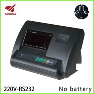 Xk3190-a12 + E มาตราส่วนแพลตฟอร์มอิเล็กทรอนิกส์จอแสดงผลแอลอีดีส่วนหัว RS232น้ำหนักจอแสดงผลตัวควบคุมเ