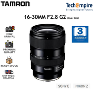 TAMRON LENS SONY FE 16-30mm F2.8 DI III VXD G2