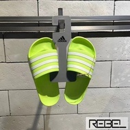 REBEL 👽 adidas Adilette Lite 綠 白 三葉草 男鞋 愛迪達 夏日必備 玩水 FX5909