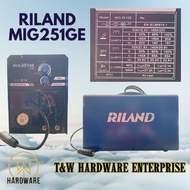 Riland MIG251GE Welding Machine (3-IN-1) Gas MIG/ Gasless MIG/ MMA Welding Set/ MIG251GE GMAW250 wel