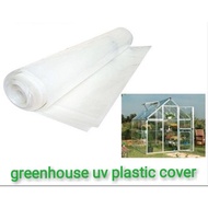 UV Plastic mini greenhouse fertigasi | bumbung plastik | clear polyethylene