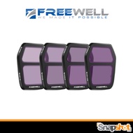 Freewell DJI Air 3S Filters Split ND 4Pack [ND8/ND16 ND16/ND32 ND32/ND64 ND64/ND128] [FW-A3S-SPLITND