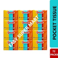 Beautex 3-Ply Pure Pulp Pocket Tissue 72 packs