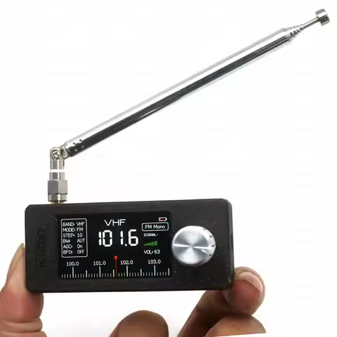 Pocket SI4732 DSP Radio Full Band Receiver SW LW AM FM SSB SI4732 Radio Medium Wave Shortwave Broadc