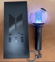 有現貨 BTS OFFICIAL LIGHT STICK KEYRING VER.4 防彈迷你手燈 應援燈鎖匙扣