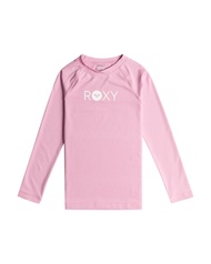 Roxy ชุดว่ายน้ำรัชการ์ดแขนยาว UPF 50 สำหรับเด็กผู้หญิง 2-7 ปี ESSENTIAL ROXY GIRLS RASHGUARD 243 ERL