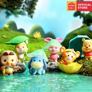 MINISO Winnie The Pooh Bear Blind Box Collection Rainy Season Figure Model Blind Box Random Design B